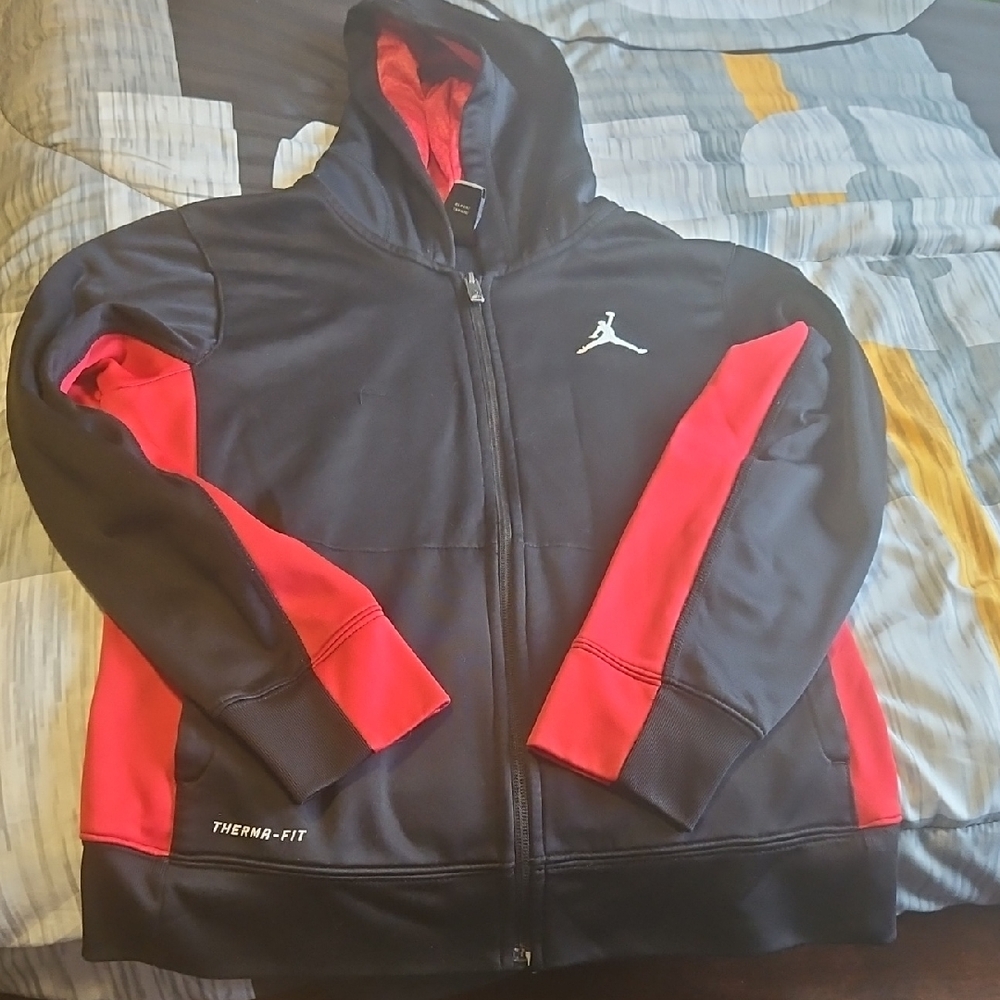 Nike Black and Red Performance Jacket
